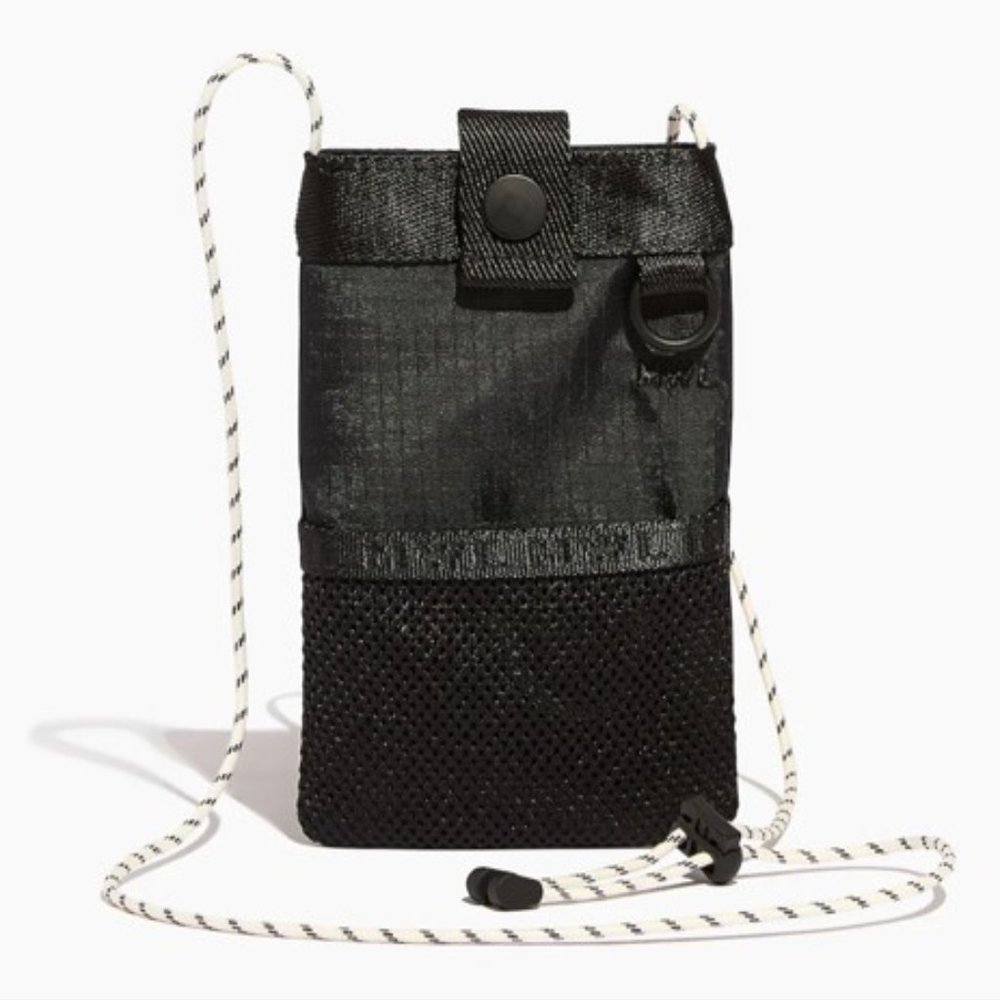 (1485) Madewell crossbody - cellphone purse - Upcycled - New in package